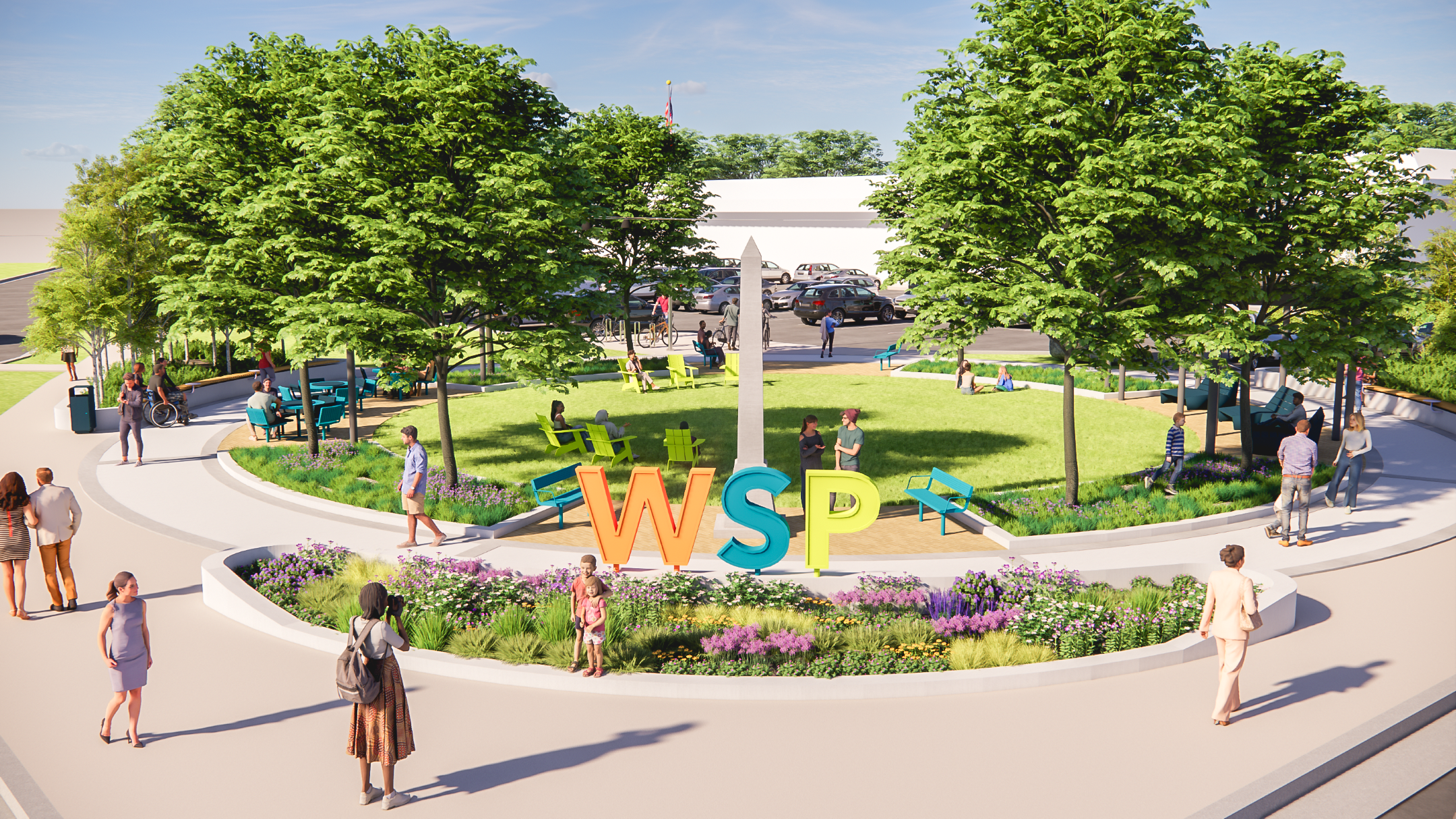 Smith Dodd Albert Plaza Aerial Front