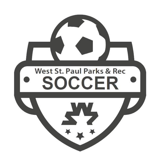Soccer logo with soccer ball